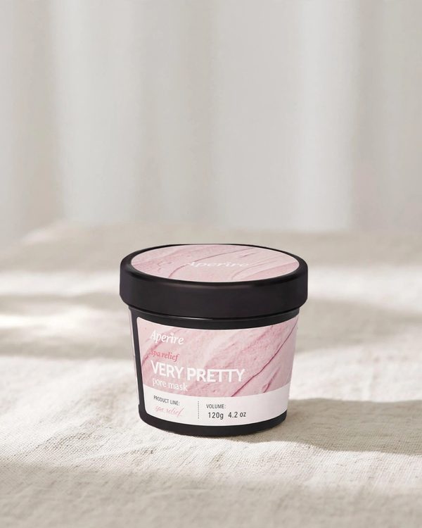 Mặt Nạ Đất Sét Aperire Spa Relief Very Pretty Pore Mask Loại Bỏ Dầu Nhờn, Thu Nhỏ Lỗ Chân Lông, Làm Dịu Da 120g