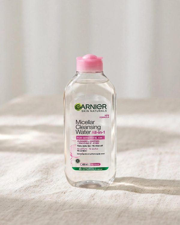 Nước tẩy trang Garnier Skinactive Micellar Water cho da dầu mụn da khô da nhạy cảm 400ml